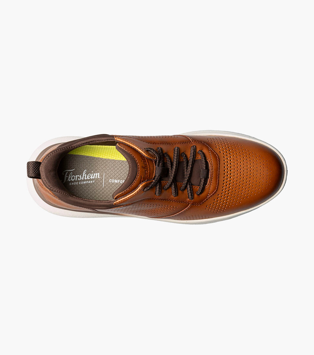 FLEET PERF LACE - COGNAC