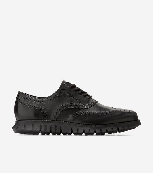 ZERØGRAND Remastered Wingtip Oxfords Black
