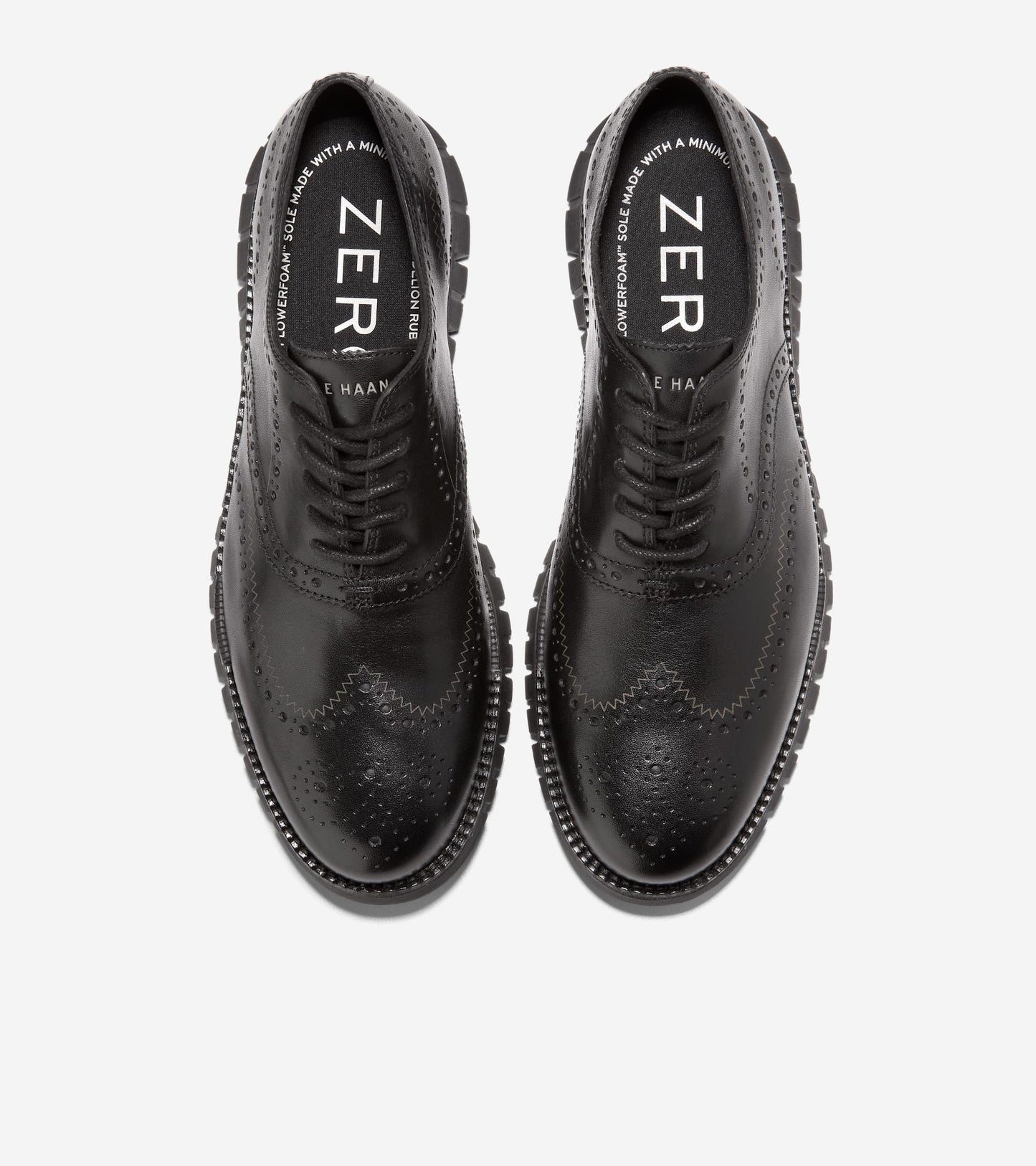 ZERØGRAND Remastered Wingtip Oxfords Black